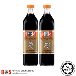 Image of YUEN CHUN Badminton Thick Caramel Sauce/Kicap Pekat Manis 750ml/bottle (2 bottles per bundle) (Sold per Bundle) from Supplybunny.com