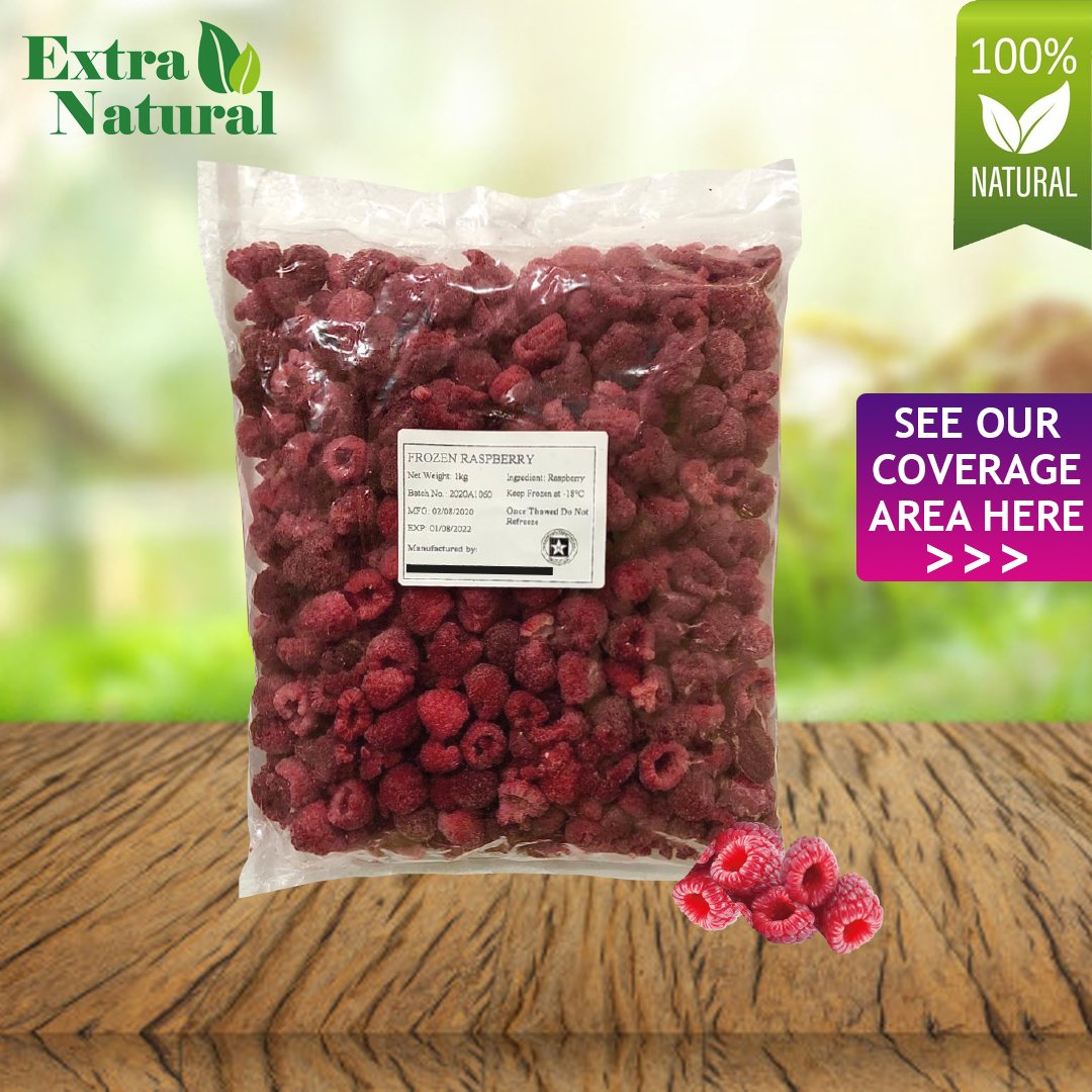 [Extra Natural] IQF Frozen Raspberry 500g/pack (sold per pack) — HORECA ...