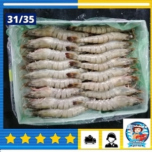 Image of Local Farmed Frozen Tiger Prawn (100% No Chemical) 31/35 700g Per Pack (Sold per Pack) from Supplybunny.com