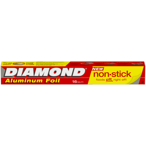 Image of DIAMOND Aluminium Non-Stick Foil 16 SF/Box (24 Boxes per Carton) - GBA P.Code: DM10005 from Supplybunny.com