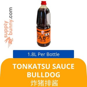 Image of Tonkatsu Sauce Bulldog (1.8L per bottle) 炸猪排酱 Sos Tonkatsu Bulldog from Supplybunny.com