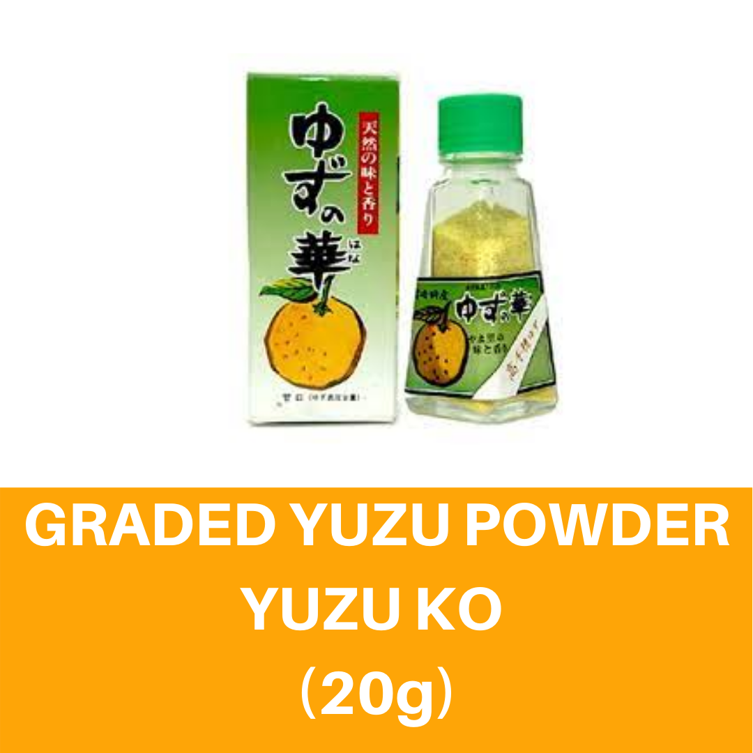 Graded Yuzu Powder Yuzu ko (20g per bottle) 柚子粉 Serbuk Yuzu — HORECA ...