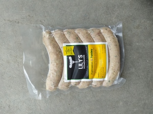 Image of Parmesan & Parsley Sausages 420g+/- per Pack (Sold per Pack) from Supplybunny.com