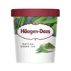 Image of Häagen-Dazs Matcha Green Tea Ice Cream 473ml/Pint (8 pints per carton) Imported from France GBA P.Code: HD1003 from Supplybunny.com