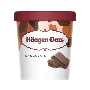 Image of Häagen-Dazs Chocolate Ice Cream 473ml/Pint (8 pints per carton) Imported from France GBA P.Code: HD1007 from Supplybunny.com