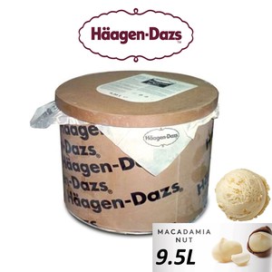 Image of Häagen-Dazs Macadamia Nut Ice Cream 9.5L/Tub(sold per tub) Imported from France GBA P.Code: HD6004 from Supplybunny.com