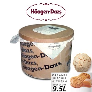 Image of Häagen-Dazs Caramel Biscuit & Cream Ice Cream 9.5L/Tub(sold per tub) Imported from France GBA P.Code: HD6009 from Supplybunny.com