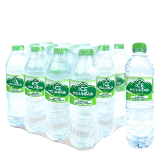 F&N ICE MOUNTAIN Mineral Water 24 x 600 ml Air Minuman — HORECA