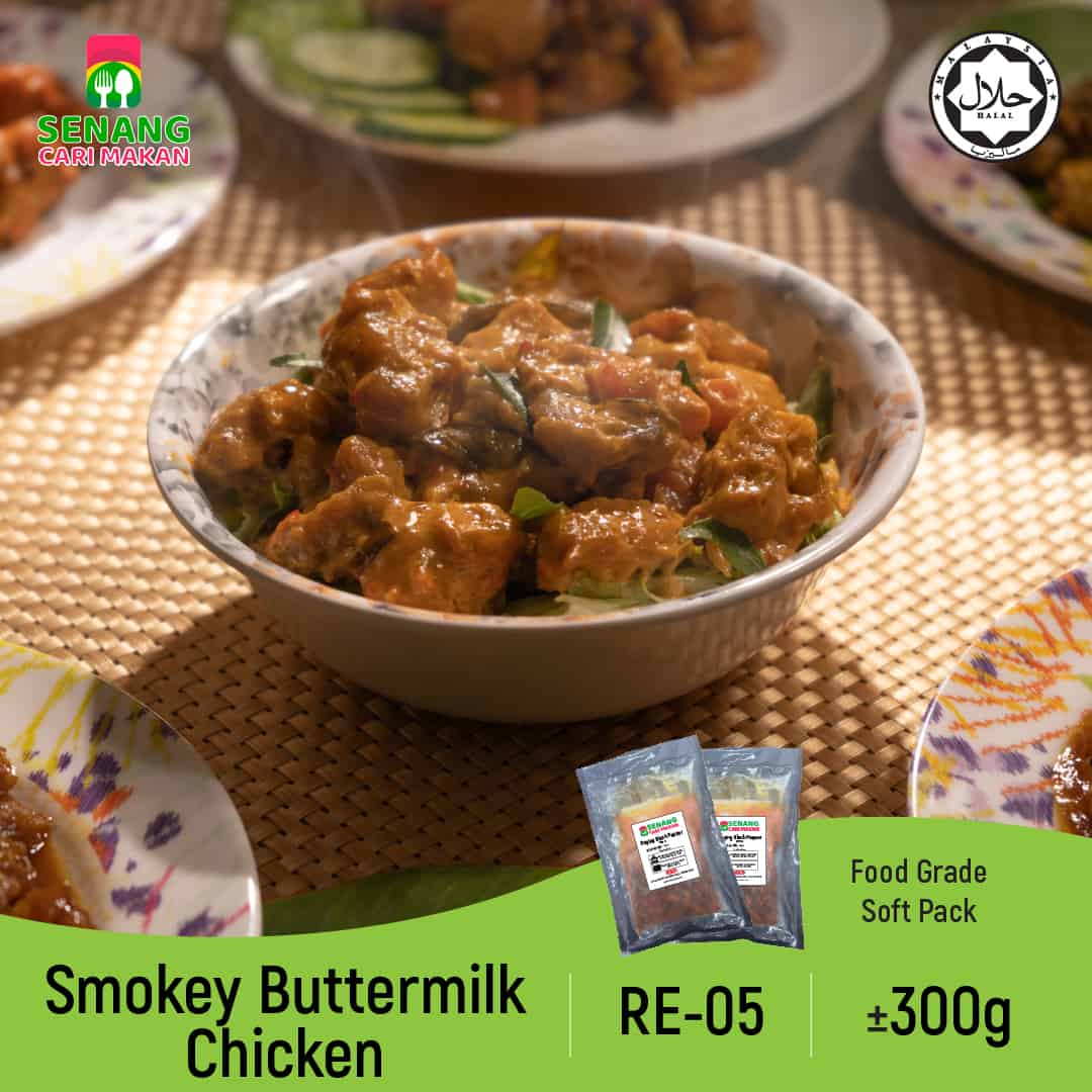 Smokey Buttermilk Chicken Halal Ready to Eat (Frozen) 300g/Pack (Sold