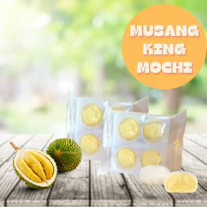 Image of MUSANG KING DURIAN MOCHI (4PCS) from Supplybunny.com
