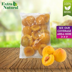 Image of [Extra Natural] IQF Peach Halve 1kg/pack (10 packs per carton) from Supplybunny.com