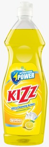 Image of Kizz Dishwashing Liquid (Lemon) 900ml/Pack (12 Packs per Carton) from Supplybunny.com