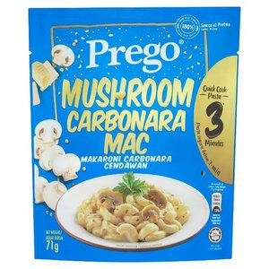 Image of Prego Mushroom Carbonara Mac 71g/pack (24 packs per carton) from Supplybunny.com