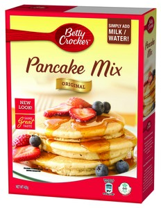 Image of BETTY CROCKER Pancake Mix Original 430gm/box( 12 boxes per carton ) Imported from United StatesGBA P.Code: BC1001 from Supplybunny.com