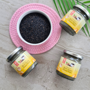 Image of Fresh Bulk Natural Black Sesame Peanut Butter (sold per bottle) from Supplybunny.com