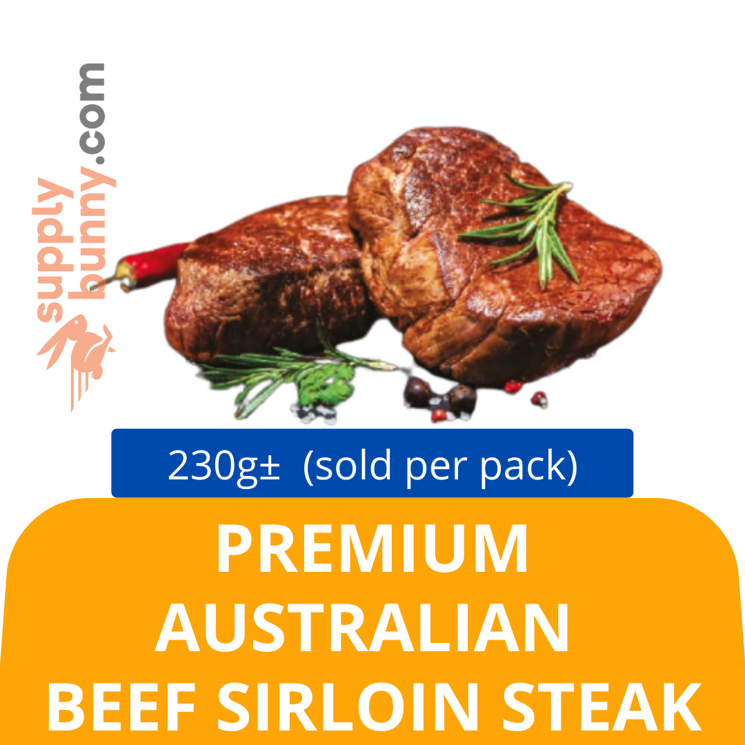 Premium Australian Beef Sirloin Steak 230g (sold per pack) 牛扒 Atas
