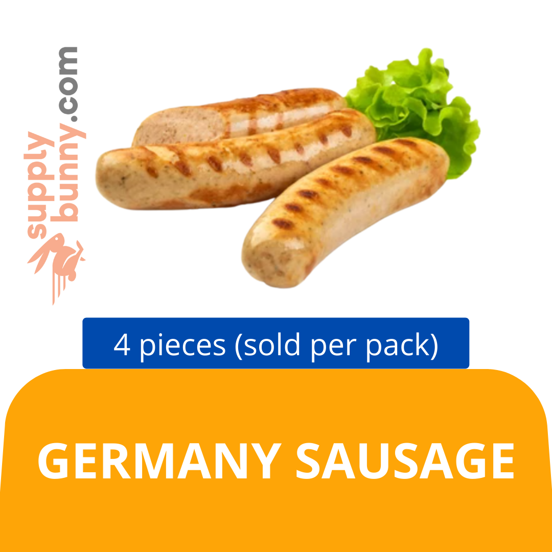 Germany Sausage 4 pieces (sold per pack) 德国香肠 Atas Brand Cafe Frozen