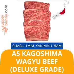 Image of A5 - Kagoshima Wagyu Beef - Deluxe Grade 豪華級鹿儿岛和牛 (Chuck Rib, Short Plate, Briskett) for BBQ Shabu Shabu from Supplybunny.com