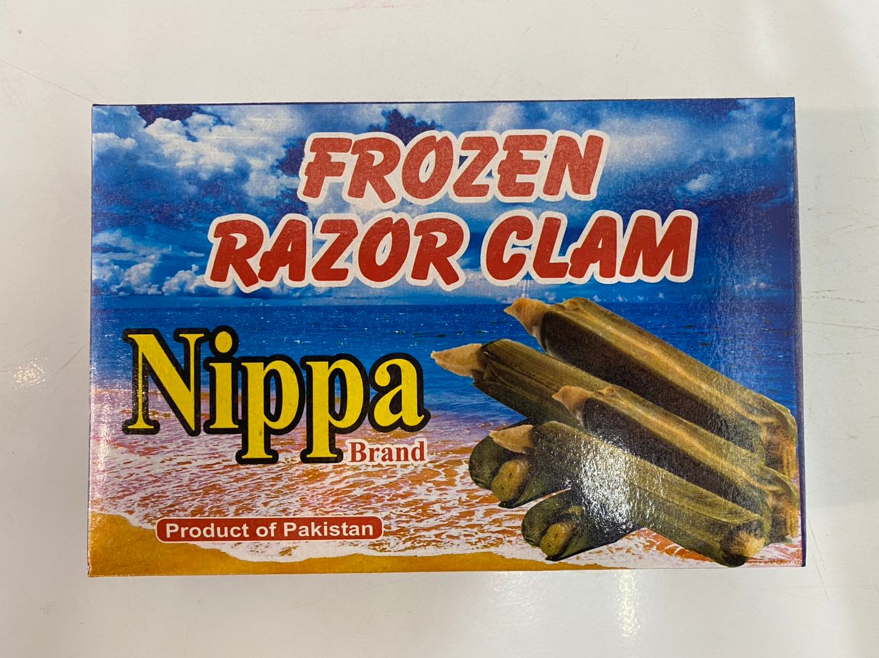 Razor clam (Bamboo clam) 1Kg/Pack (Sold per Pack) — HORECA Suppliers