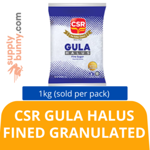 Image of CSR Gula Halus Fined Granulated 1kg (sold per pack)  Gula Halus Fined Granulated from Supplybunny.com