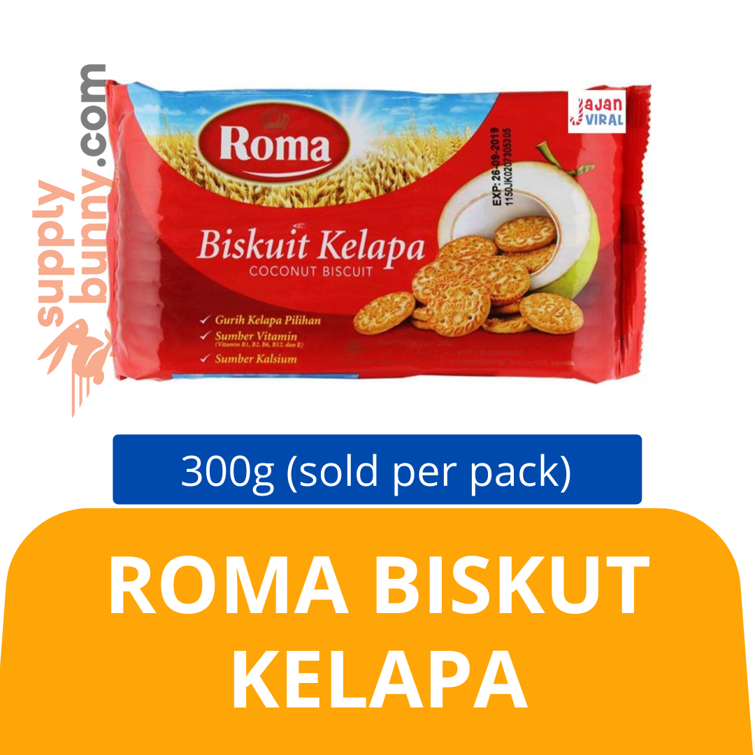 Roma Biskut Kelapa 300g sold Per Pack PJ Grocer Biskut Kelapa 