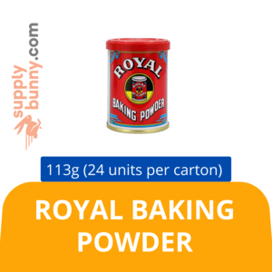 Image of Royal Baking Powder (113g x 24 packs ) (sold per carton)  Serbuk Penaik from Supplybunny.com