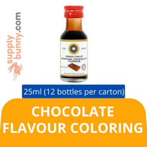 Image of Star Brand Artificial Chocolate Flavour (25ml x 12 bottles) (sold per carton)  Perisa Tiruan Coklat Baking Goods Halal from Supplybunny.com