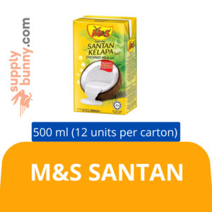 Image of M&S Santan (500ml x 12 packs) (sold per carton)  Santan from Supplybunny.com