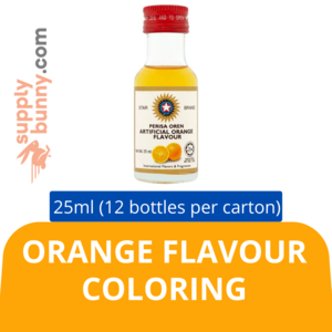 Image of Star Brand Artificial Orange Flavour (25ml x 12 bottles) (sold per carton)  Perisa Tiruan Oren Baking Goods Halal from Supplybunny.com
