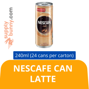 Image of Nescafe Can Latte (20+4) (240ml x 24 cans) (sold per carton)  Nescafe Tin Latte from Supplybunny.com