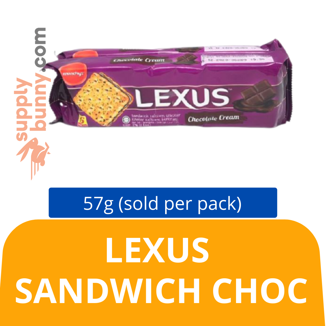 Munchy s Lexus Sandwich Peanut Butter 57g sold Per Pack PJ Grocer 