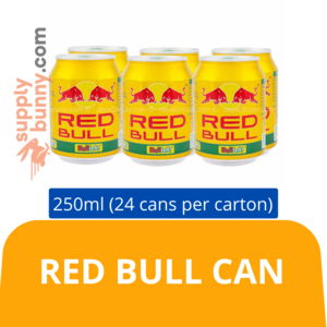 Image of Red Bull Can(250ml x 24 cans) (sold per carton)  Red Bull Tin from Supplybunny.com