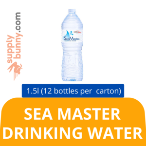 Image of Sea Master Drinking Water (1.5Litre x 12 bottles) (sold per carton)  Air Minuman Sea Master from Supplybunny.com