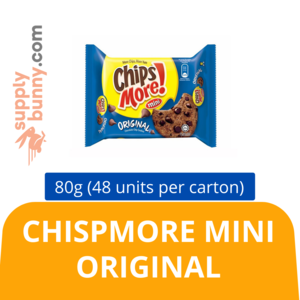Image of Chipsmore Mini Original (80g x 48 packs) (sold per carton)  Biskut Chipsmore Mini Asli from Supplybunny.com