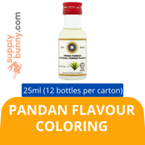 Image of Star Brand Artificial Pandan Flavour (25ml x 12 bottles) (sold per carton)  Perisa Tiruan Pandan Baking Goods Halal from Supplybunny.com