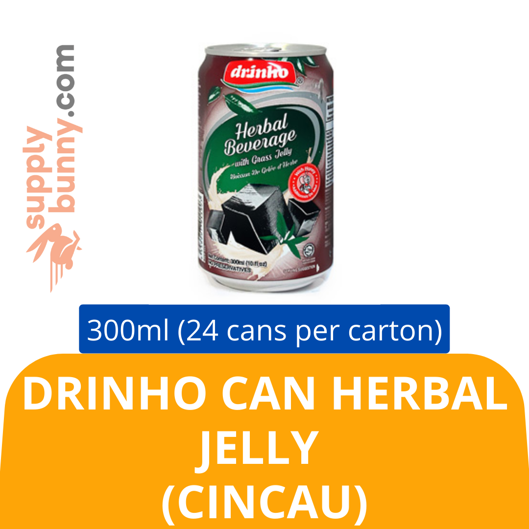 Drinho Can Herbal Jelly (CinCau) (300ml x 24 cans) (sold per carton