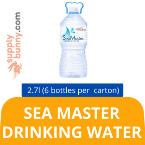 Image of Sea Master Drinking Water (2.7Litre x 6 bottles) (sold per carton)  Air Minuman Sea Master from Supplybunny.com
