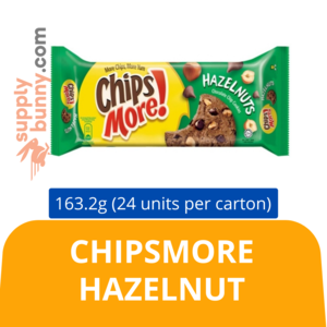 Image of Chipsmore Hazelnut (163.2g x 24 packs) (sold per carton)  Biskut Chipsmore Hazelnut from Supplybunny.com