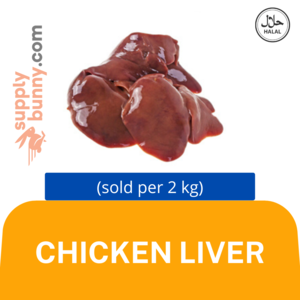 Image of Frozen Chicken Liver 2kg/pck (sold per pack) Hati Ayam from Supplybunny.com
