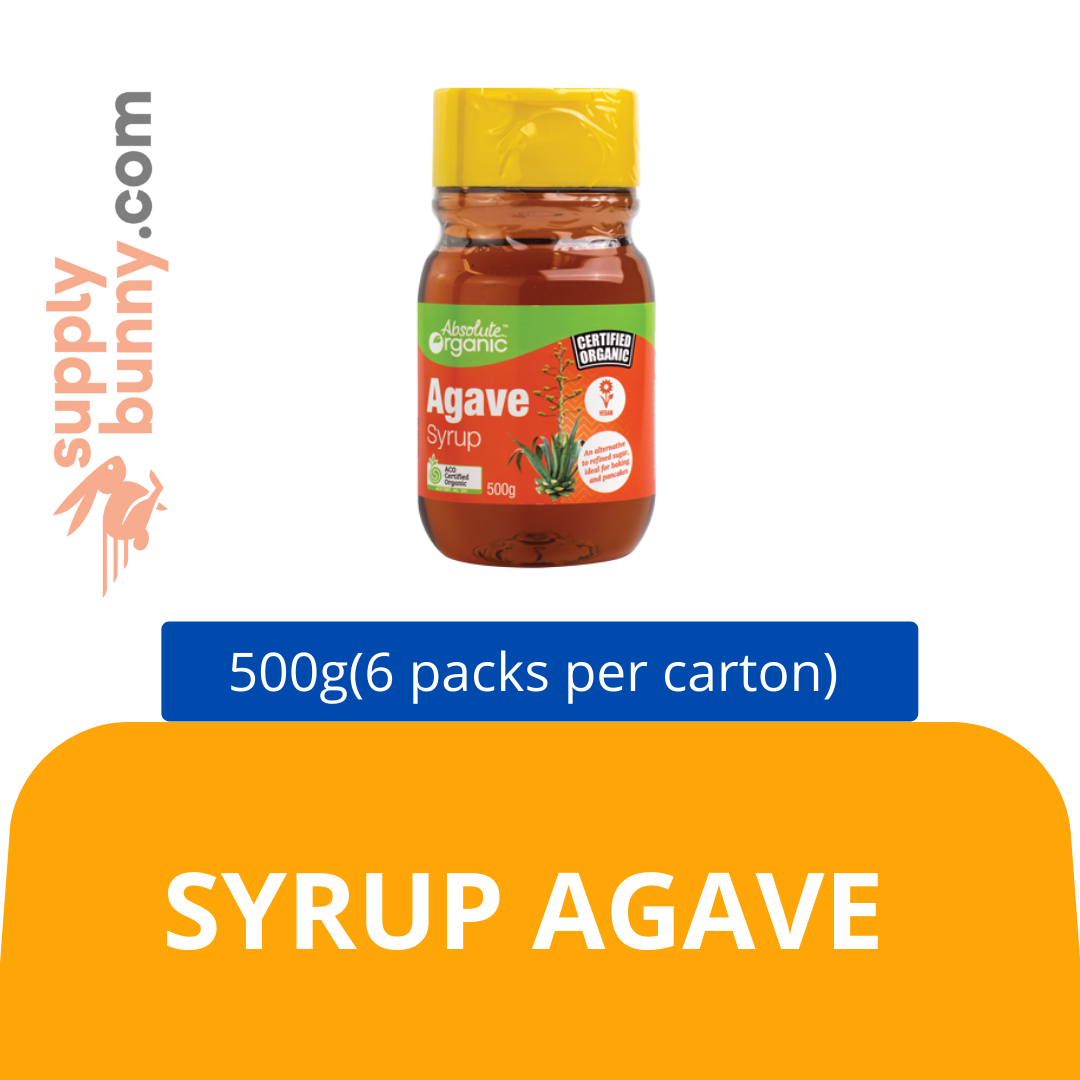 Syrup Agave 500g (6 packs per carton) — HORECA Suppliers Supplybunny