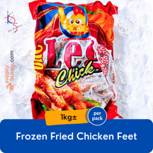 Image of Frozen Fried Chicken Feet 1kg (sold per pack) from Supplybunny.com