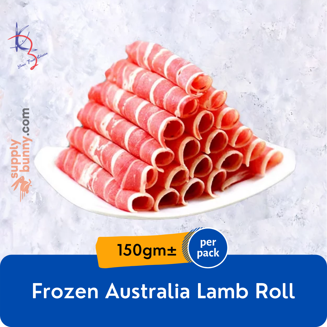 Australia Lamb Roll/ Lamb Slice Shabu Shabu 150g± (sold per pack) 羊肉卷