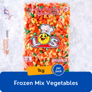 Image of Mix Vegetables 1kg (sold per pack) Frozen Seafood from Supplybunny.com