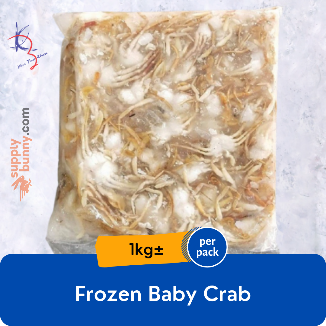 Frozen Baby Crab 1kg± (sold per pack) 小螃蟹 Ketam Bayi Kaizer Frozen