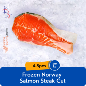 Image of Frozen Norway Salmon Steak Cut 4-5pcs (sold per kg) from Supplybunny.com