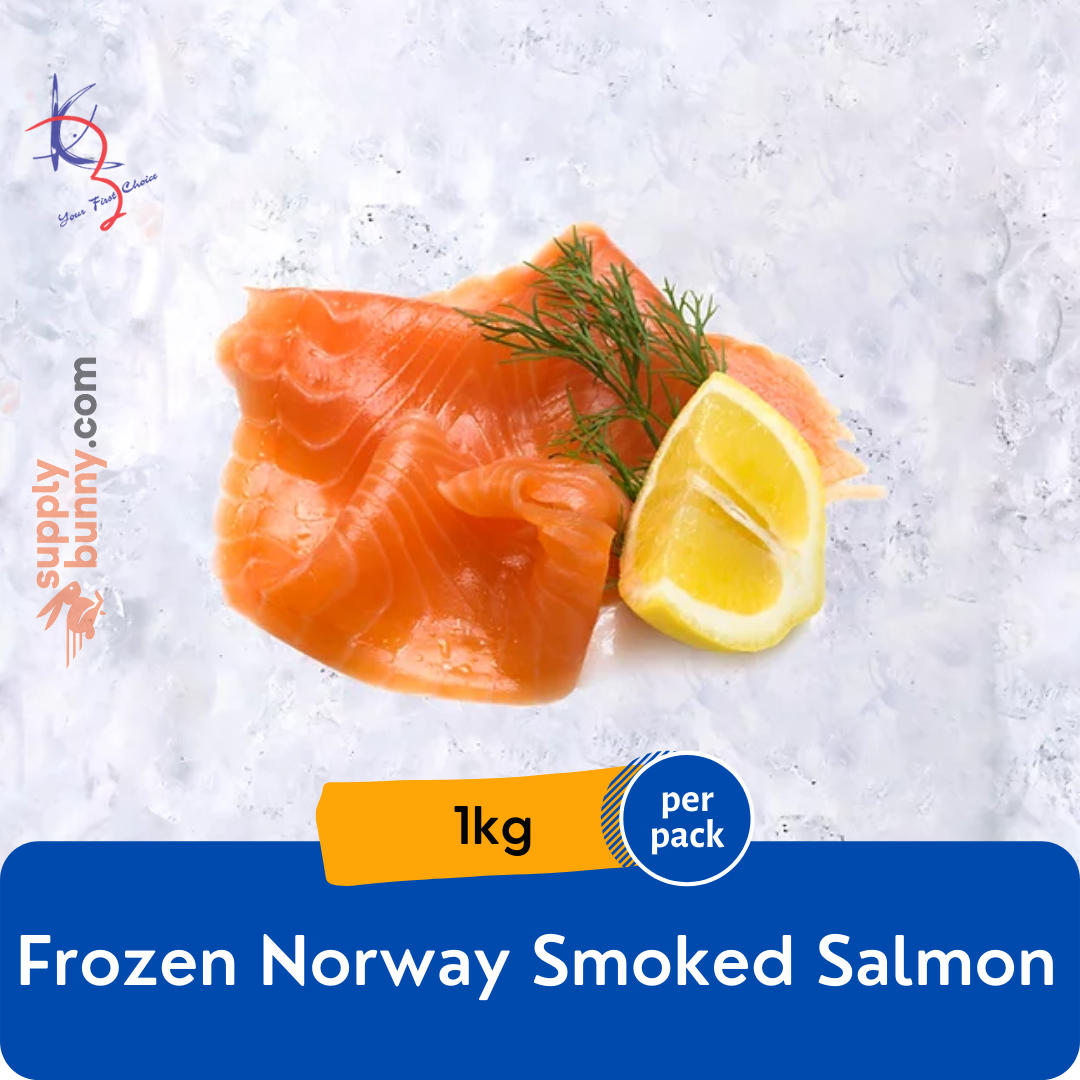 Frozen Norway Smoked Salmon 1kg (sold per pack) Frozen Seafood — HORECA