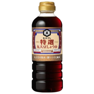 Image of Kikkoman Shoyu Tokusen Marudaizu Soy Sauce 500ml/bottle (sold per bottle) from Supplybunny.com