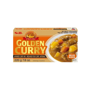 Image of S&B Ex Golden Curry Mild Curry Powder 220g/pack (sold per pack) from Supplybunny.com