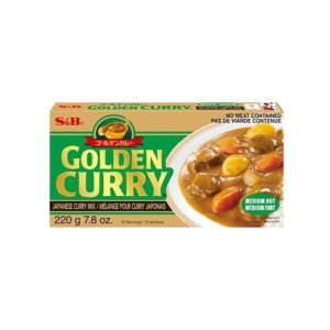 Image of S&B Golden Curry Medium Hot Curry Powder 220g/pack (sold per pack) from Supplybunny.com
