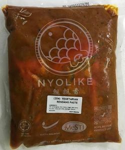 Image of Nyolike Vegetarian Rendang Paste 1kg/pack (sold per pack) from Supplybunny.com